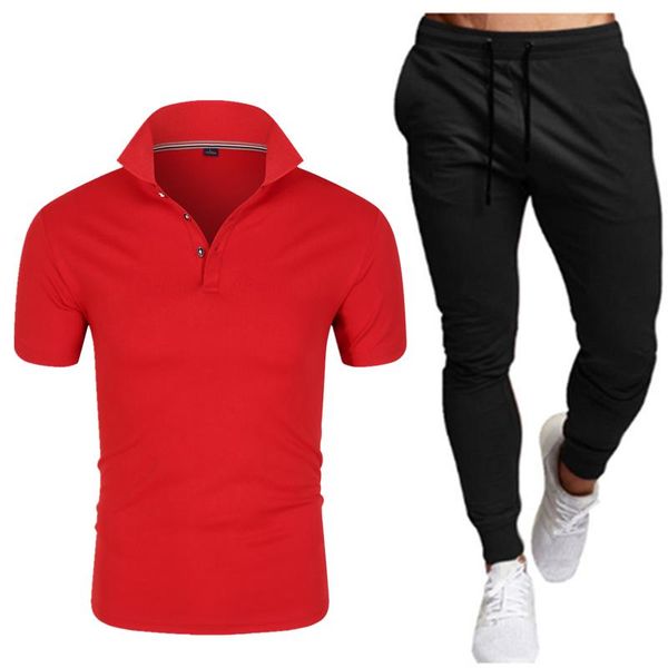 men's tracksuits 2021 short sleeve + pants sports suit summer business trend shirt casual, Gray
men's tracksuits 2021 short sleeve + pants sports suit summer business trend shirt casual, Gray