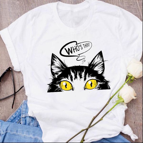 women graphic cat face funny pet animal fashion cartoon clothes lady tees print clothing female t shirt womens t shirt, White
women graphic cat face funny pet animal fashion cartoon clothes lady tees print clothing female t shirt womens t shirt, White