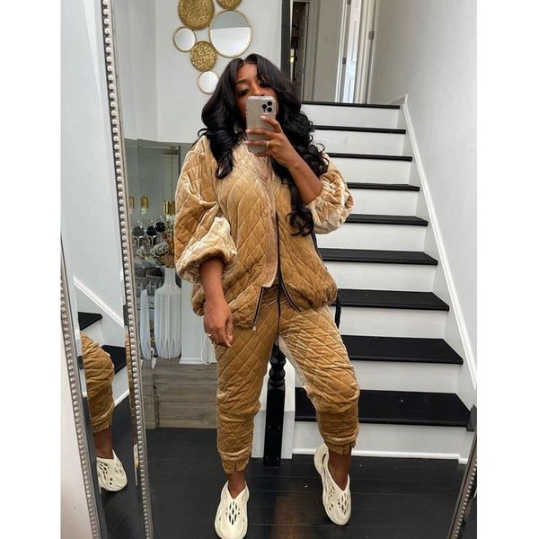 women's two piece pants lugentolo corduroy jacket and set women fall winter fashion zipper long sleeve streetwear clothes woman, White
women's two piece pants lugentolo corduroy jacket and set women fall winter fashion zipper long sleeve streetwear clothes woman, White