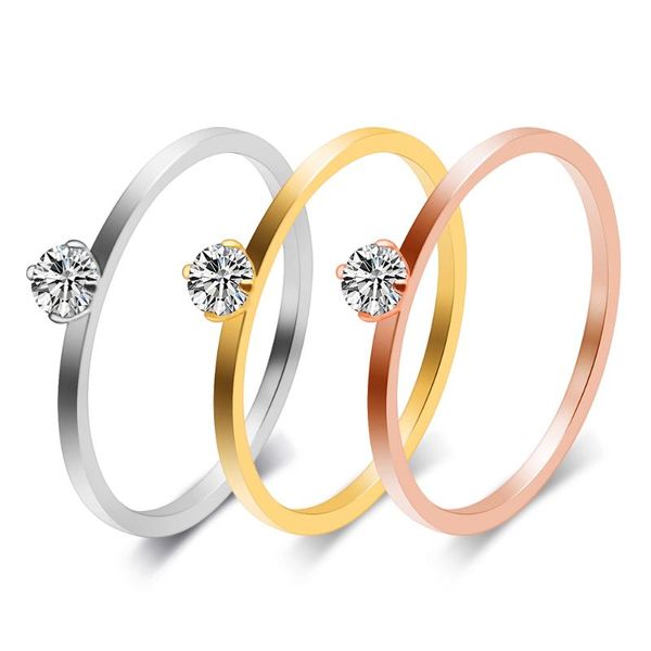 cluster rings women small cubic zirconia bague femme stainless steel fashion jewelry ring for grils, Golden;silver
cluster rings women small cubic zirconia bague femme stainless steel fashion jewelry ring for grils, Golden;silver