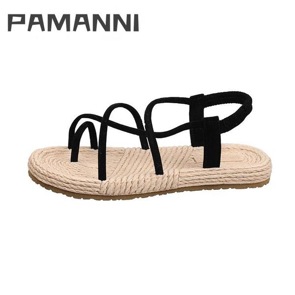 sandals pamanni concise women rear strap flat comfortable flock summer spring breathable female sweet slipper shoes, Black
sandals pamanni concise women rear strap flat comfortable flock summer spring breathable female sweet slipper shoes, Black