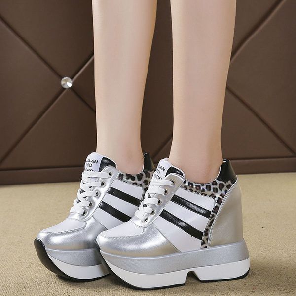 rimocy height increasing platform sneakers women fashion leopard hidden wedge shoes woman 2019 autumn winter zapatos de mujer, Black
rimocy height increasing platform sneakers women fashion leopard hidden wedge shoes woman 2019 autumn winter zapatos de mujer, Black