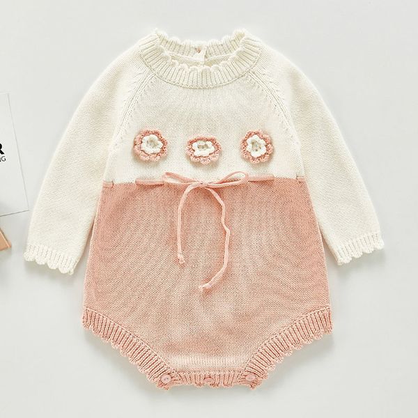 newborn girls jumpsuits clothes autumn winter baby girls flower rompers knitted long sleeve children rompers, Blue
newborn girls jumpsuits clothes autumn winter baby girls flower rompers knitted long sleeve children rompers, Blue