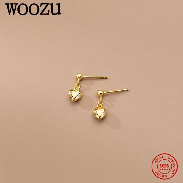 stud woozu real 925 sterling silver golden glossy love heart earrings for women wedding anniversary girlfriend fine jewelry gift, Golden;silver
stud woozu real 925 sterling silver golden glossy love heart earrings for women wedding anniversary girlfriend fine jewelry gift, Golden;silver