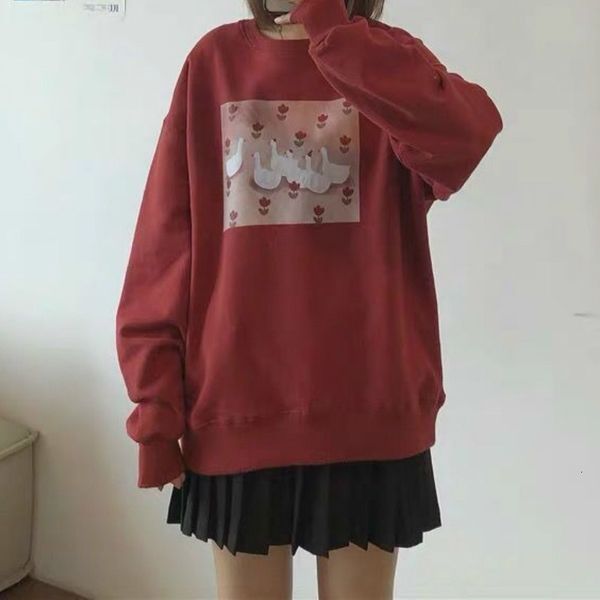 2021 new deeptown crewneck outono moda vintage hoodie feminino manga longa s casual solto coreano grfico moletom fcq8, Black
2021 new deeptown crewneck outono moda vintage hoodie feminino manga longa s casual solto coreano grfico moletom fcq8, Black