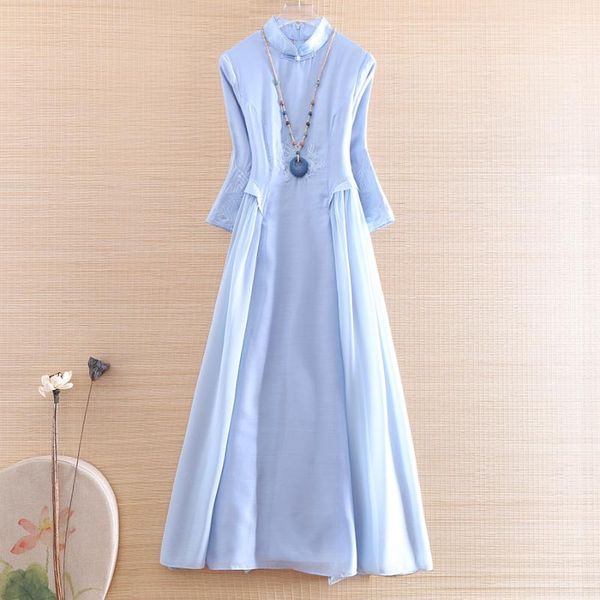 ethnic clothing high-end spring summer women slim floral cheongsam dress retro elegant embroidery a-line lady party qiapao s-xxl, Red
ethnic clothing high-end spring summer women slim floral cheongsam dress retro elegant embroidery a-line lady party qiapao s-xxl, Red