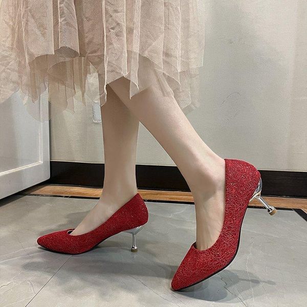 2021 women's shoes sequins pointed toe shoes women pumps high heels female ladies party wedding golden large size, Black
2021 women's shoes sequins pointed toe shoes women pumps high heels female ladies party wedding golden large size, Black