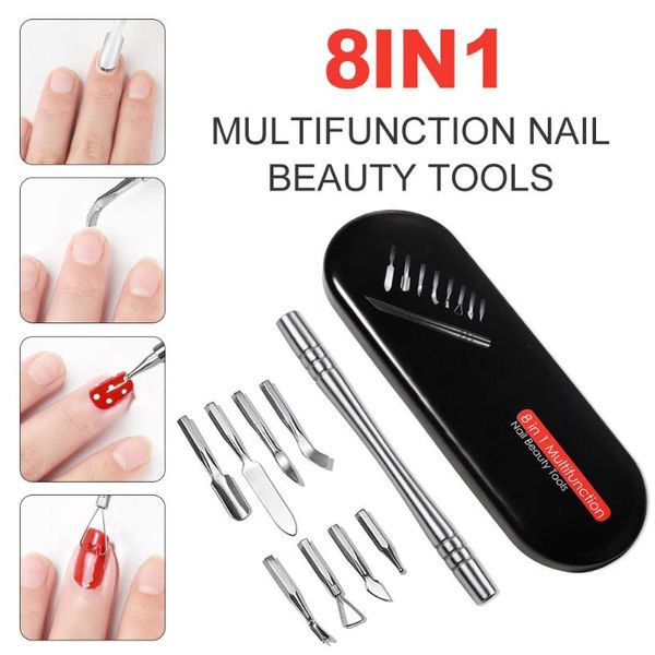 nail art kits manicure set stainless steel cuticle pusher hard and sharp file magnetic grooming with storage case tool
nail art kits manicure set stainless steel cuticle pusher hard and sharp file magnetic grooming with storage case tool