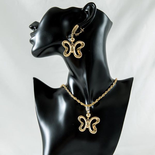 earrings & necklace sunnice 2021 and set butterfly gold sweet style as wedding gift european american jewelry, Silver
earrings & necklace sunnice 2021 and set butterfly gold sweet style as wedding gift european american jewelry, Silver