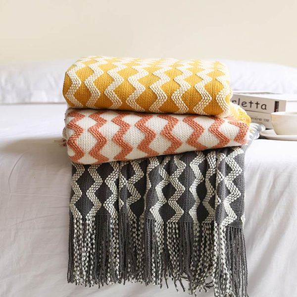 decorative knitted blanket for sofa gray yellow bed thread blankets sofa office nap throw blankets soft towel bed plaid tapestry
decorative knitted blanket for sofa gray yellow bed thread blankets sofa office nap throw blankets soft towel bed plaid tapestry