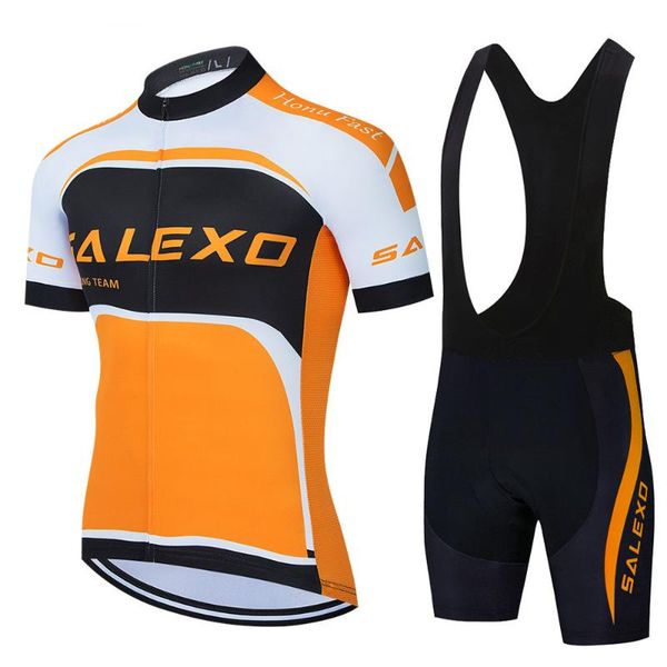 racing sets salexo men's pro team cycling jersey suit short sleeve clothing summer road bike clothes wear gradient, Black;blue
racing sets salexo men's pro team cycling jersey suit short sleeve clothing summer road bike clothes wear gradient, Black;blue