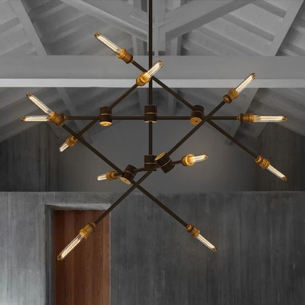 chandeliers vintage industrial chandelier multi-rod wrought iron e27 living room attic restaurant black creative glossy lighting
chandeliers vintage industrial chandelier multi-rod wrought iron e27 living room attic restaurant black creative glossy lighting