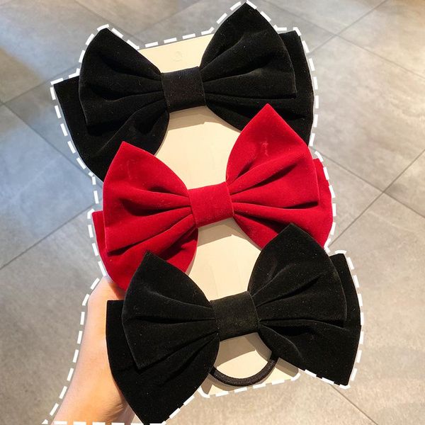 solid velvet hairbows hair clips for women girls children princess large bow tie elastic bowknot hairpins hair accessories, Slivery;white
solid velvet hairbows hair clips for women girls children princess large bow tie elastic bowknot hairpins hair accessories, Slivery;white