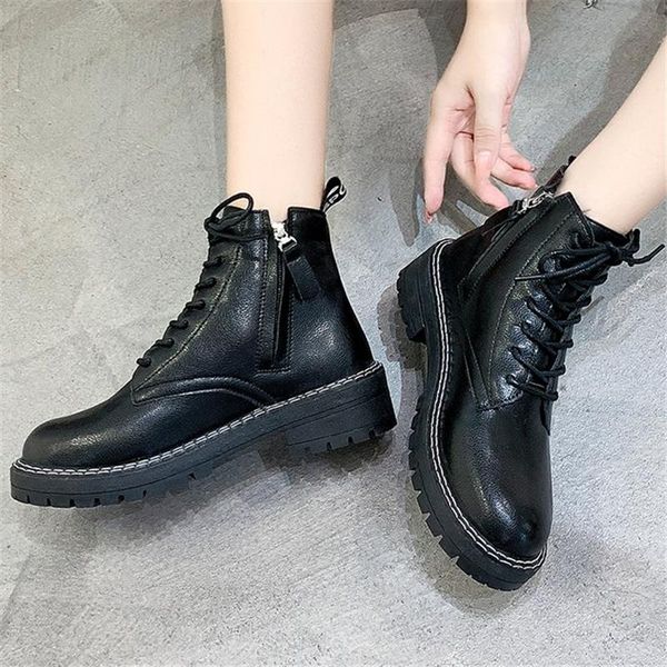 boots 2021 women's fashion female winter thick with short boot ankle lace up zipper botas mujer, Black
boots 2021 women's fashion female winter thick with short boot ankle lace up zipper botas mujer, Black