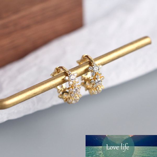 925 sterling silver star hoop earrings for women geometric huggie jewelry wedding gifts, Golden;silver
925 sterling silver star hoop earrings for women geometric huggie jewelry wedding gifts, Golden;silver
