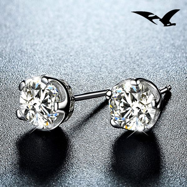 s925 silver earrings women's korean version simple set zircon crown fashion earrings silver jewelry, Golden
s925 silver earrings women's korean version simple set zircon crown fashion earrings silver jewelry, Golden