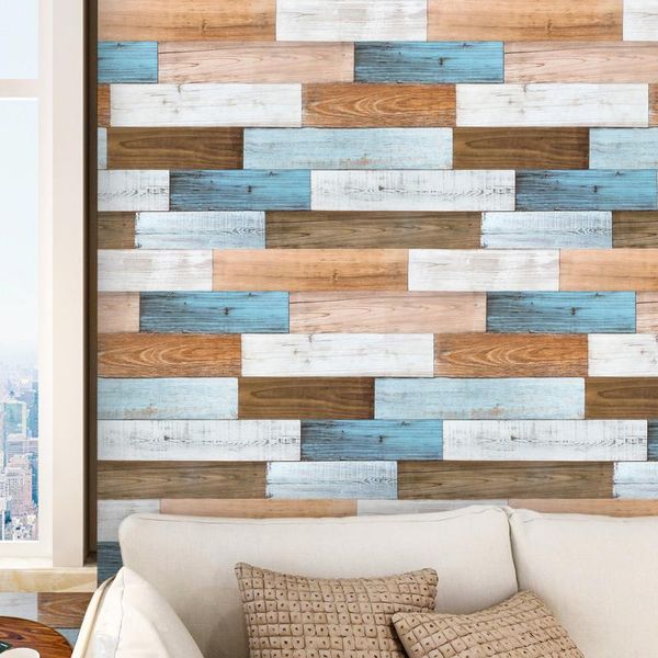 wallpapers household 3d peel and stick wallpaper wood plank brown/white/blue self adhesive contact paper
wallpapers household 3d peel and stick wallpaper wood plank brown/white/blue self adhesive contact paper
