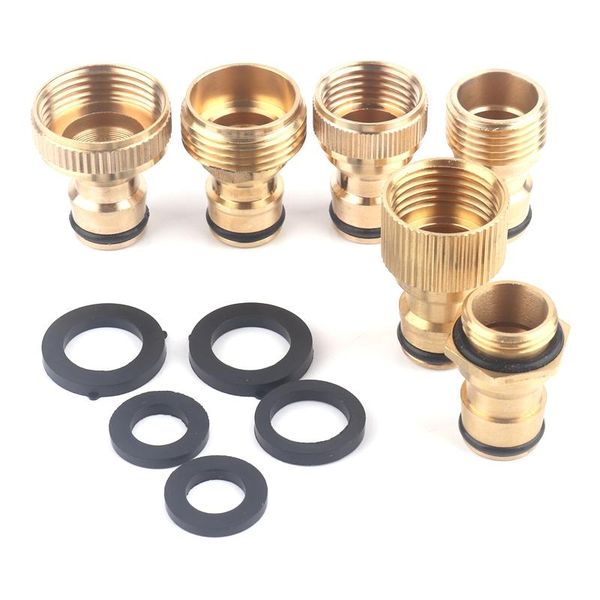 2pcs threaded connector brass garden water connectors water tap adaptor car wash gun fast joint fittings with washer
2pcs threaded connector brass garden water connectors water tap adaptor car wash gun fast joint fittings with washer