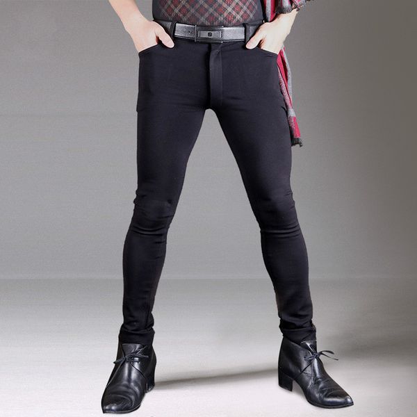 men silm heavy thick pencil pants casual solid black color skinny autumn winter long trousers, Black;red
men silm heavy thick pencil pants casual solid black color skinny autumn winter long trousers, Black;red