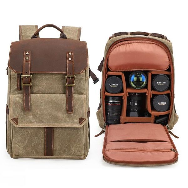 backpack yupinxuan europe fashion waterproof dslr vintage travel camera rucksacks large capacity canvas leather back packs
backpack yupinxuan europe fashion waterproof dslr vintage travel camera rucksacks large capacity canvas leather back packs