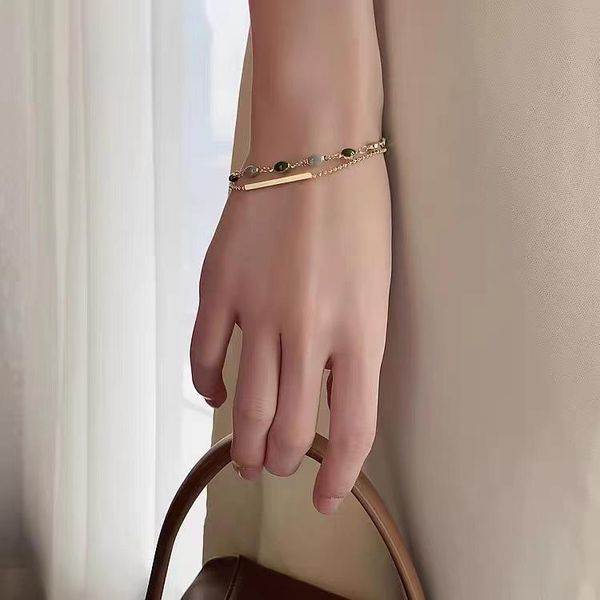 bangle tb-153 french retro bracelet trendy ins niche fashion temperament personality korean version of the net red jewelry, Black
bangle tb-153 french retro bracelet trendy ins niche fashion temperament personality korean version of the net red jewelry, Black