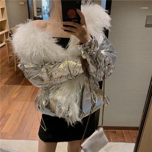 fashion chic thick white imitation lamb faux fur coats women slim warm padded coat female winter loose parkas silver jackets1, Black
fashion chic thick white imitation lamb faux fur coats women slim warm padded coat female winter loose parkas silver jackets1, Black