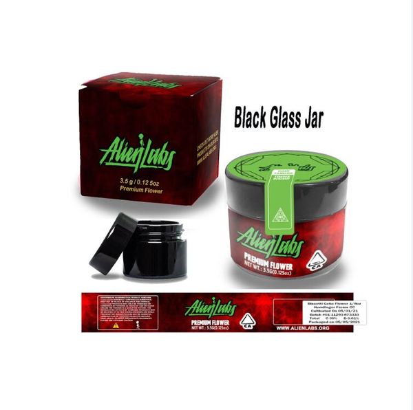 3.5 grams alienlabs glass jar labels and box 60ml black stickers 0.125oz premium flower container labels battery storage boxes
3.5 grams alienlabs glass jar labels and box 60ml black stickers 0.125oz premium flower container labels battery storage boxes