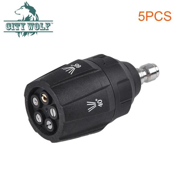 5pcs 5 in 1 nozzle high pressure washer 0 15 25 40 65nozzle in one piece g1/4 male connect quick realease adaptor car washer gun
5pcs 5 in 1 nozzle high pressure washer 0 15 25 40 65nozzle in one piece g1/4 male connect quick realease adaptor car washer gun