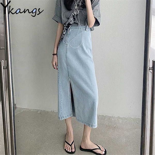 vintage simple side slit denim long skirt female high waist solid high waist jean skirts korean style women streetwear clothing 210619, Black
vintage simple side slit denim long skirt female high waist solid high waist jean skirts korean style women streetwear clothing 210619, Black