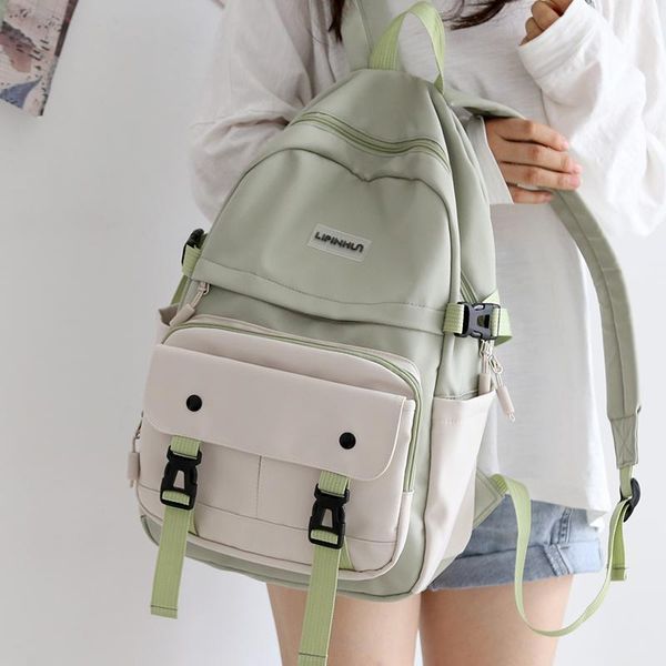 backpack japanese work clothes women's for girls panelled middle high school bags teens waterproof women luxury
backpack japanese work clothes women's for girls panelled middle high school bags teens waterproof women luxury