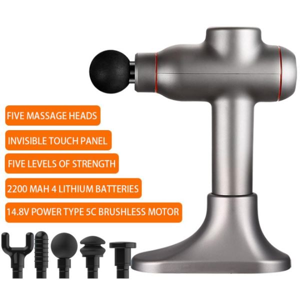 massage gun body muscle 5 gear speed wireless fascia low noise sport therapy massager and relaxation abs & tpr
massage gun body muscle 5 gear speed wireless fascia low noise sport therapy massager and relaxation abs & tpr