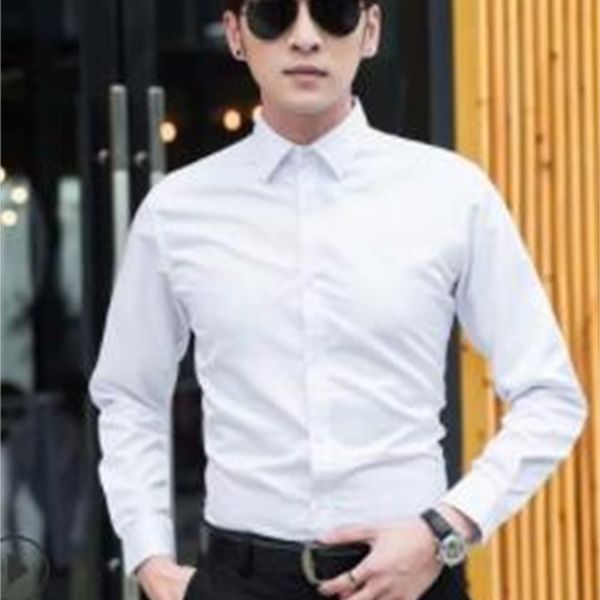 zng 2021 autumn white shirt men's business pure color casual long sleeves slim shirt korean version of men's style ez9b
zng 2021 autumn white shirt men's business pure color casual long sleeves slim shirt korean version of men's style ez9b