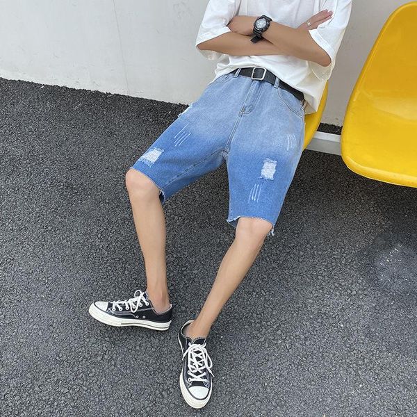 men's shorts summer ripped denim fashion casual gradient men streetwear hip-hop straight mens m-5xl, White;black
men's shorts summer ripped denim fashion casual gradient men streetwear hip-hop straight mens m-5xl, White;black