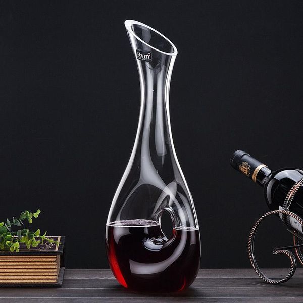 red wine decanter 1000ml lead-crystal wine separator wine-divider awakening pot long-necked distiller pourer bar alcoholics
red wine decanter 1000ml lead-crystal wine separator wine-divider awakening pot long-necked distiller pourer bar alcoholics