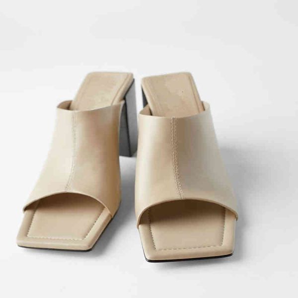 slippers summer women's shoes beige open toe fish mouth square elegant and fashionable high-heeled muller women sandals e8wm, Black
slippers summer women's shoes beige open toe fish mouth square elegant and fashionable high-heeled muller women sandals e8wm, Black