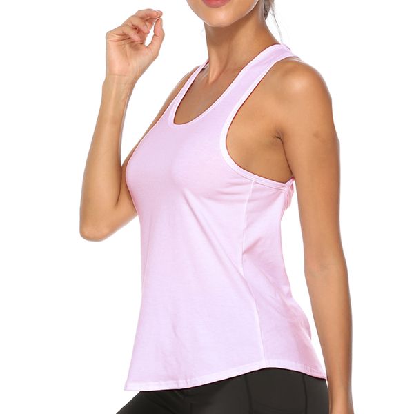 women breathable backless sports vest casual solid color hollow out loose athletic gym fitness running sport underwear, Black
women breathable backless sports vest casual solid color hollow out loose athletic gym fitness running sport underwear, Black