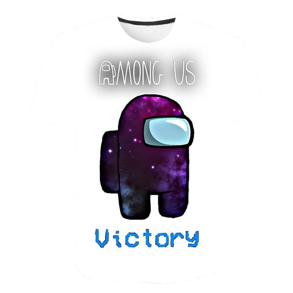 boy among us summer games round neck t-shirt girl cartoon blue space kill fun children costume 4t-14t 
boy among us summer games round neck t-shirt girl cartoon blue space kill fun children costume 4t-14t