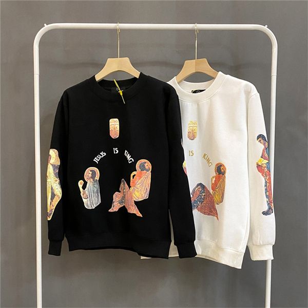 men's hoodies & sweatshirts digital sweater by jesus is king, streetwear folgado kanye west pullover king znm2, Black
men's hoodies & sweatshirts digital sweater by jesus is king, streetwear folgado kanye west pullover king znm2, Black