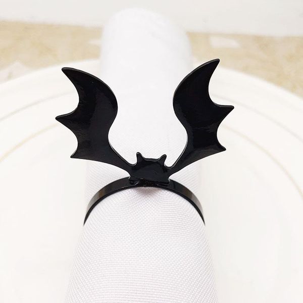 napkin rings 1pcs/lot halloween ring black three-dimensional bat button holiday party deskdecoration
napkin rings 1pcs/lot halloween ring black three-dimensional bat button holiday party deskdecoration