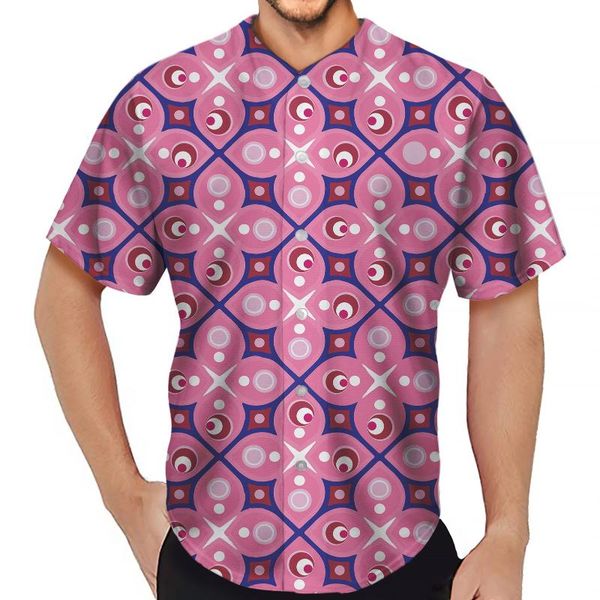men's casual shirts summer breathable baseball uniform hawaiian style large round neck short sleeves suitable for clothing 2022, White;black
men's casual shirts summer breathable baseball uniform hawaiian style large round neck short sleeves suitable for clothing 2022, White;black