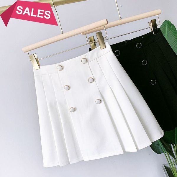 british 2021 new style summer women mini preppy high waist a line skirt double breasted above knee compus girl ski skirts fuzr, Black
british 2021 new style summer women mini preppy high waist a line skirt double breasted above knee compus girl ski skirts fuzr, Black