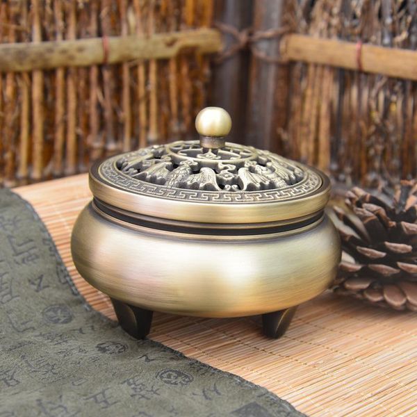 fragrance lamps three-legged pure copper plate incense burner tower home road decoration antique furnace
fragrance lamps three-legged pure copper plate incense burner tower home road decoration antique furnace