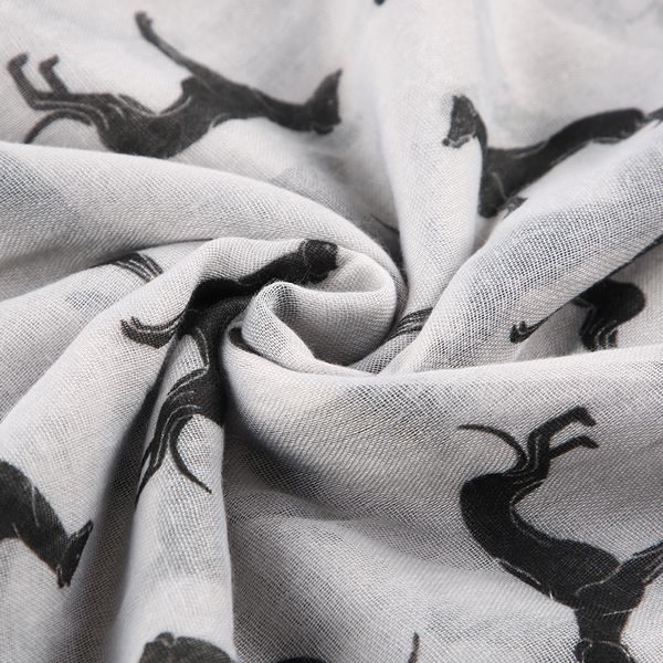 olome fashion women scarf lady womens long animal dachshund dog print scarf wraps shawl soft scarves female, Blue;gray
olome fashion women scarf lady womens long animal dachshund dog print scarf wraps shawl soft scarves female, Blue;gray