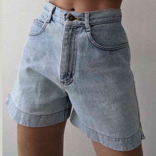 women's jeans b-toto americano retro luz azul fina denim shorts feminino verão cintura alta maré ins calças quentes nova moda r0y3, Blue
women's jeans b-toto americano retro luz azul fina denim shorts feminino verão cintura alta maré ins calças quentes nova moda r0y3, Blue