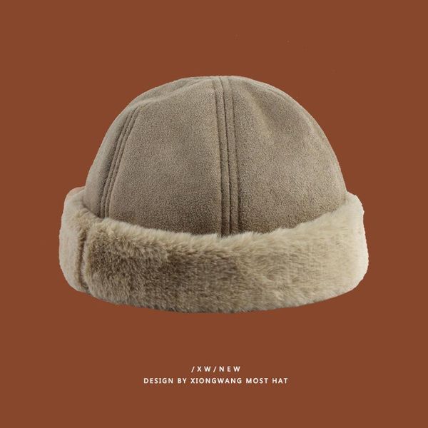 beanie/skull caps korean thickened warm fur melon skin hat men's and women's autumn winter fashion hip hop landlord ins net red yu, Blue;gray
beanie/skull caps korean thickened warm fur melon skin hat men's and women's autumn winter fashion hip hop landlord ins net red yu, Blue;gray