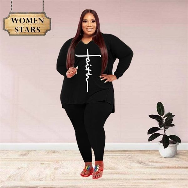 plus size sets fall clothes for women two piece outfits loose pants casual tracksuit jogging suits wholesale drop 211106, Black
plus size sets fall clothes for women two piece outfits loose pants casual tracksuit jogging suits wholesale drop 211106, Black