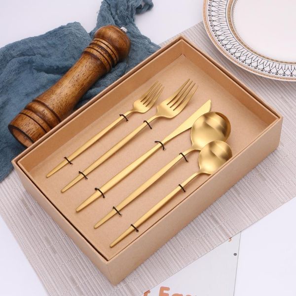 flatware sets 30 pcs thin matte gold steel cutlery tableware set dinnerware dinner gift box forks knives spoons silverware
flatware sets 30 pcs thin matte gold steel cutlery tableware set dinnerware dinner gift box forks knives spoons silverware