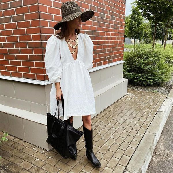 casual dresses fashion v neck black dress female puff sleeve a line women high waist elegant autumn winter white, Black;gray
casual dresses fashion v neck black dress female puff sleeve a line women high waist elegant autumn winter white, Black;gray