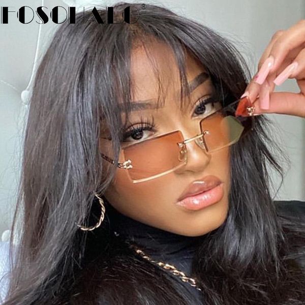 sunglasses square brown vintage women small rectangle sun glasses female gradient shades rimless, White;black
sunglasses square brown vintage women small rectangle sun glasses female gradient shades rimless, White;black