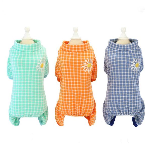 dog apparel pet jumpsuit home service autumn costume four feet cat clothes cotton plaid puppy kitten pajamas cute dogs clothing
dog apparel pet jumpsuit home service autumn costume four feet cat clothes cotton plaid puppy kitten pajamas cute dogs clothing